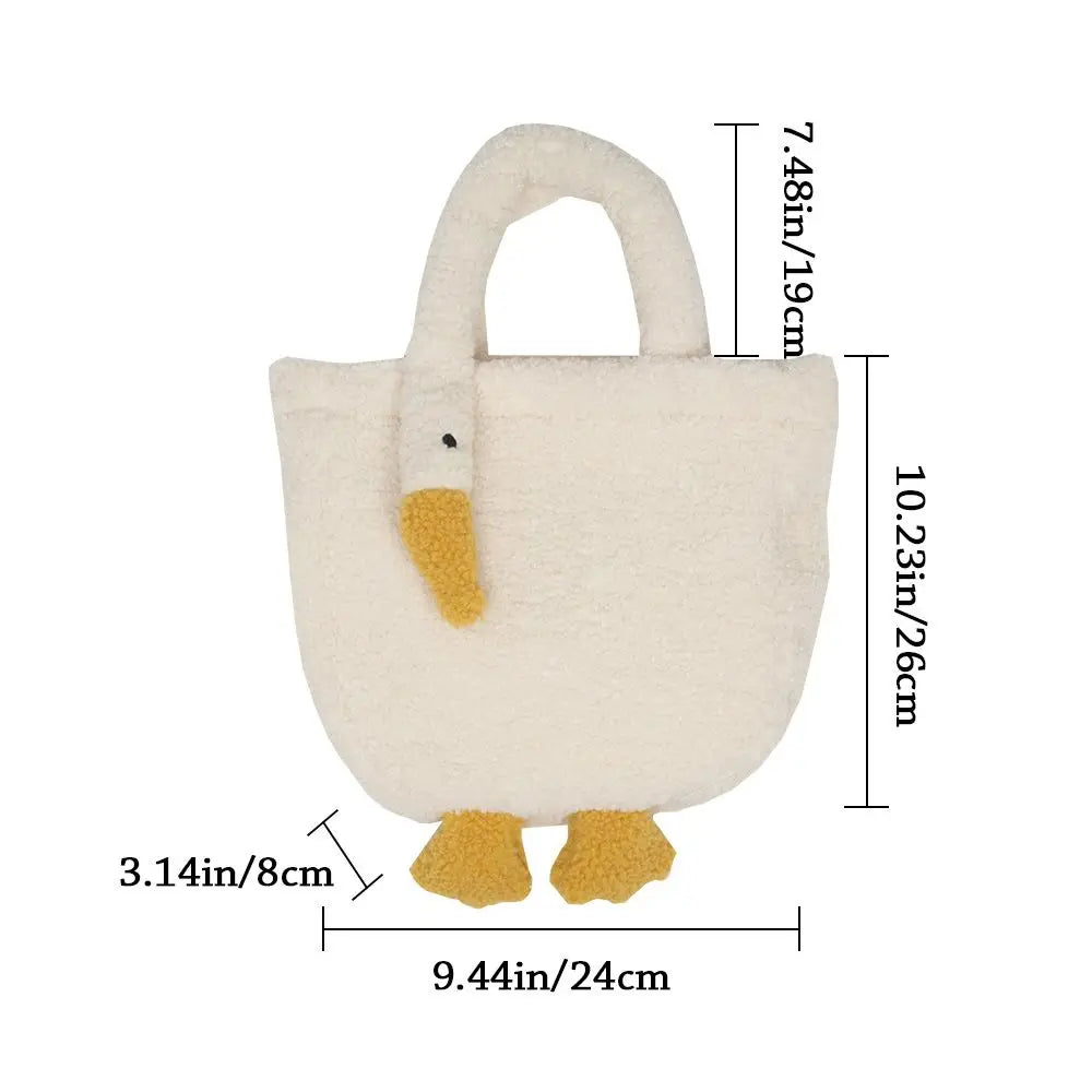 Winter Cashmere Shoulder Bag for Women