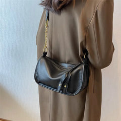 Winter Crossbody Sling Bag for Women Zipper Shoulder Side Bag Handbags