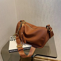 Winter Crossbody Sling Bag for Women Zipper Shoulder Side Bag Handbags