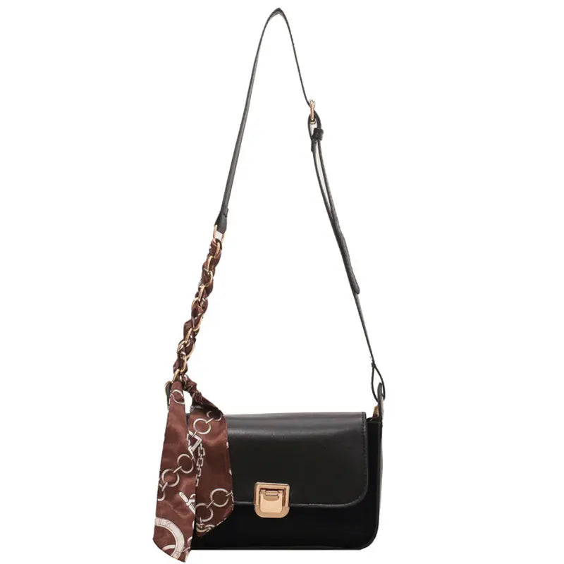 Winter Casual Small Handbags For Women High Pu Leather Female Shoulder Bag