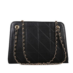 Winter Casual Square Handbags for Women High Soft Leather Female Shoulder Bag Ch