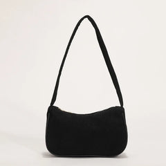 Winter Corduroy Women's Underarm Bag