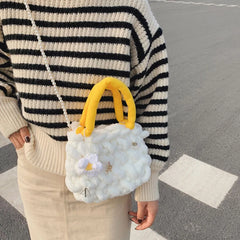 Winter Plush Bags Shoulder Tote Bag Ladies Crossbody Bolsa Feminina Bag