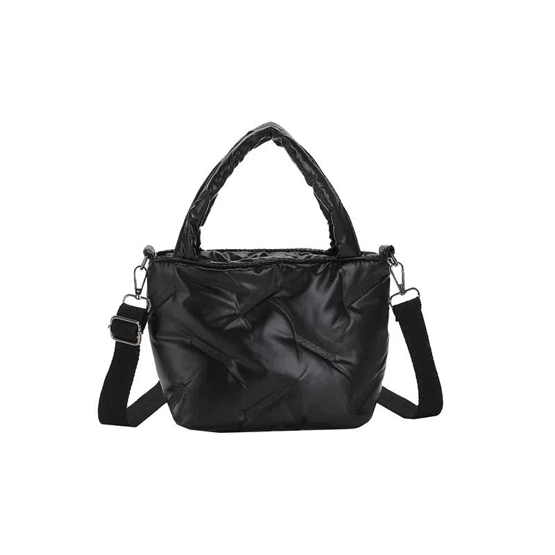 Winter Women's Handbags Padded Shoulder Bags Soft Tote Bags For Women