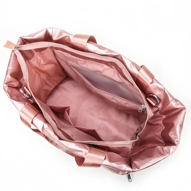 Winter Shoulder Bag for Women Nylon Large Tote Handbag