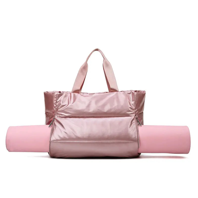 Winter Shoulder Bag for Women Nylon Large Tote Handbag