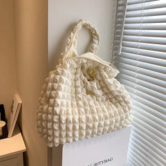 Winter Large Shoulder Bag Solid Underarm Hobos Bag For Women