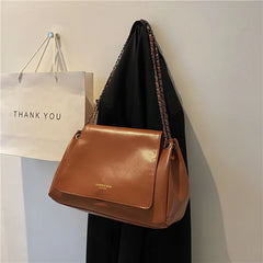 Vintage Crossbody Bag for Women Winter Large Capacity