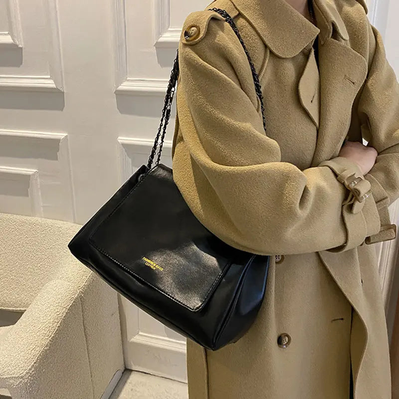 Vintage Crossbody Bag for Women Winter Large Capacity