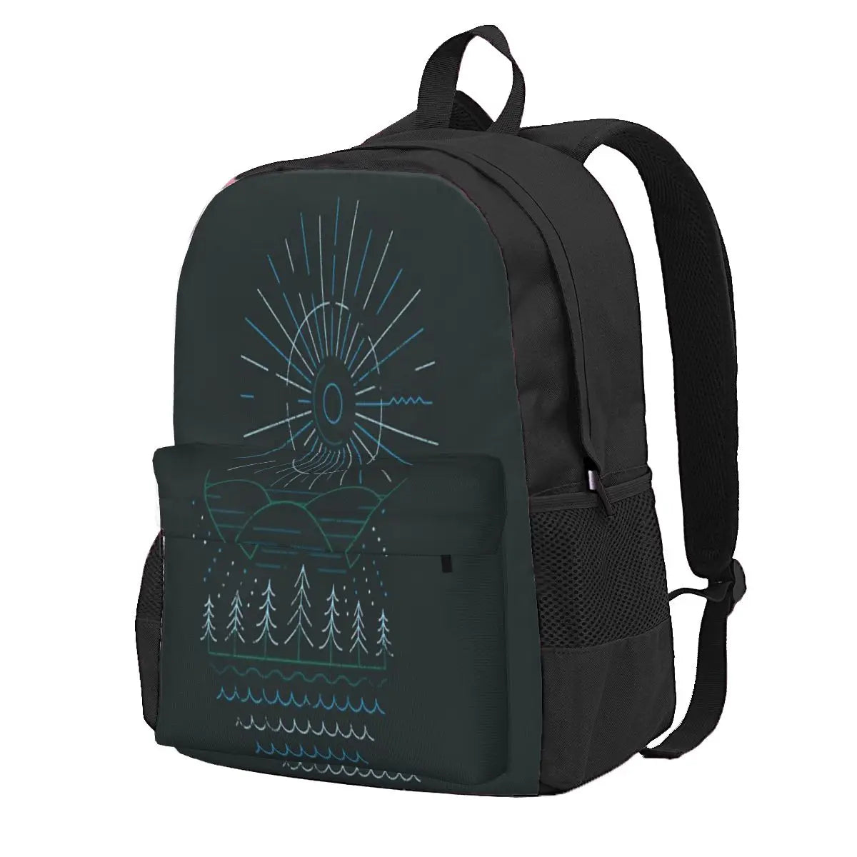 Winter Moon Backpacks Men's Backpacks Bags For Women