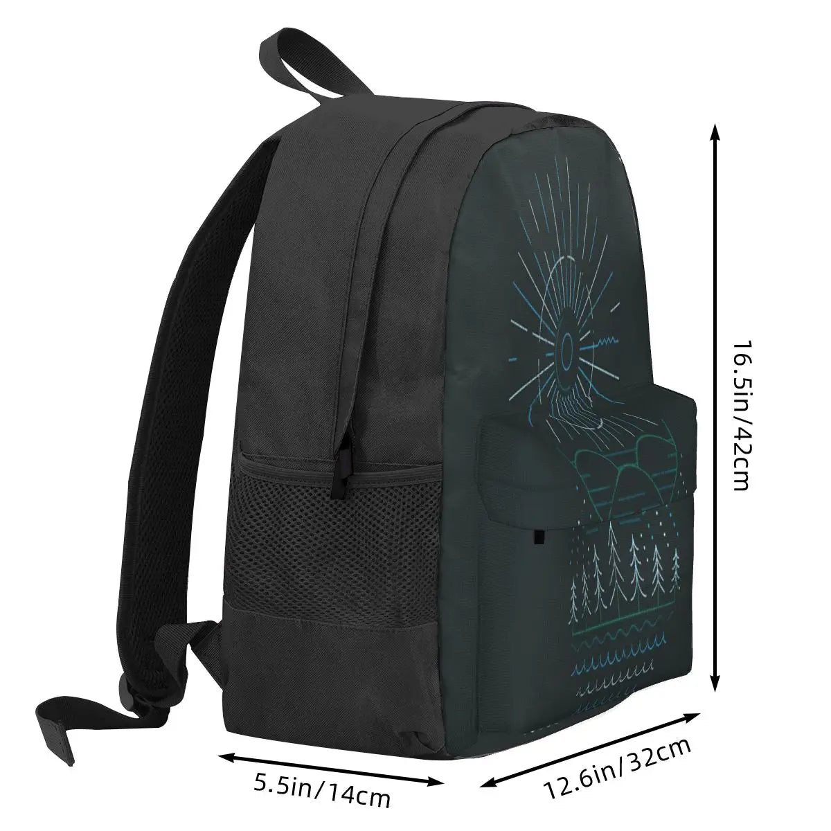 Winter Moon Backpacks Men's Backpacks Bags For Women