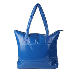 Winter Large Capacity Shoulder Bag for Women, Waterproof Nylon Bag