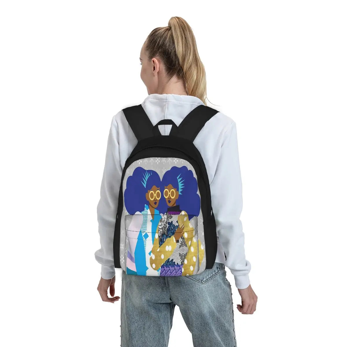 Winter Princesses Backpacks Men's Backpacks Bags For Women