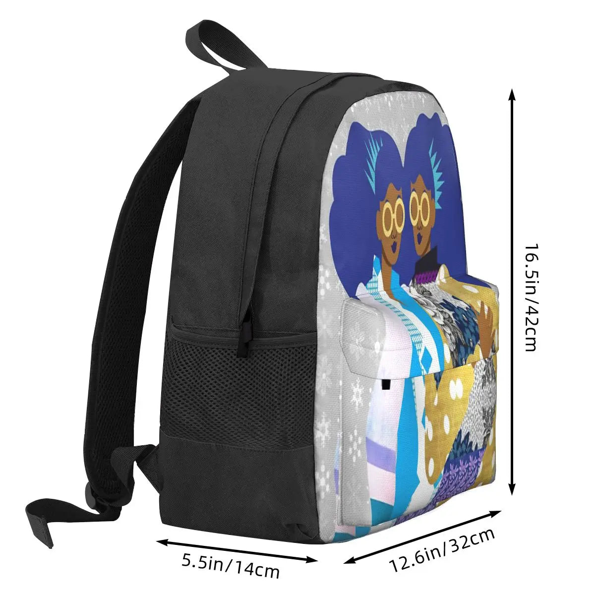 Winter Princesses Backpacks Men's Backpacks Bags For Women