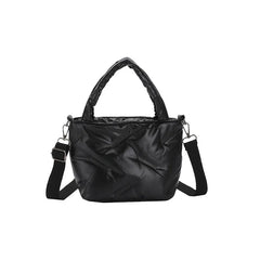 Winter Space Cotton Shoulder Bag For Woman Handbags High Down Bags