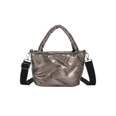 Winter Space Cotton Shoulder Bag For Woman Handbags High Down Bags