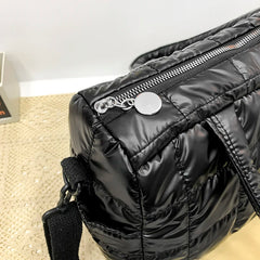 Winter Warm Down Women's Shoulder Bag High Capacity Crossbody Bag