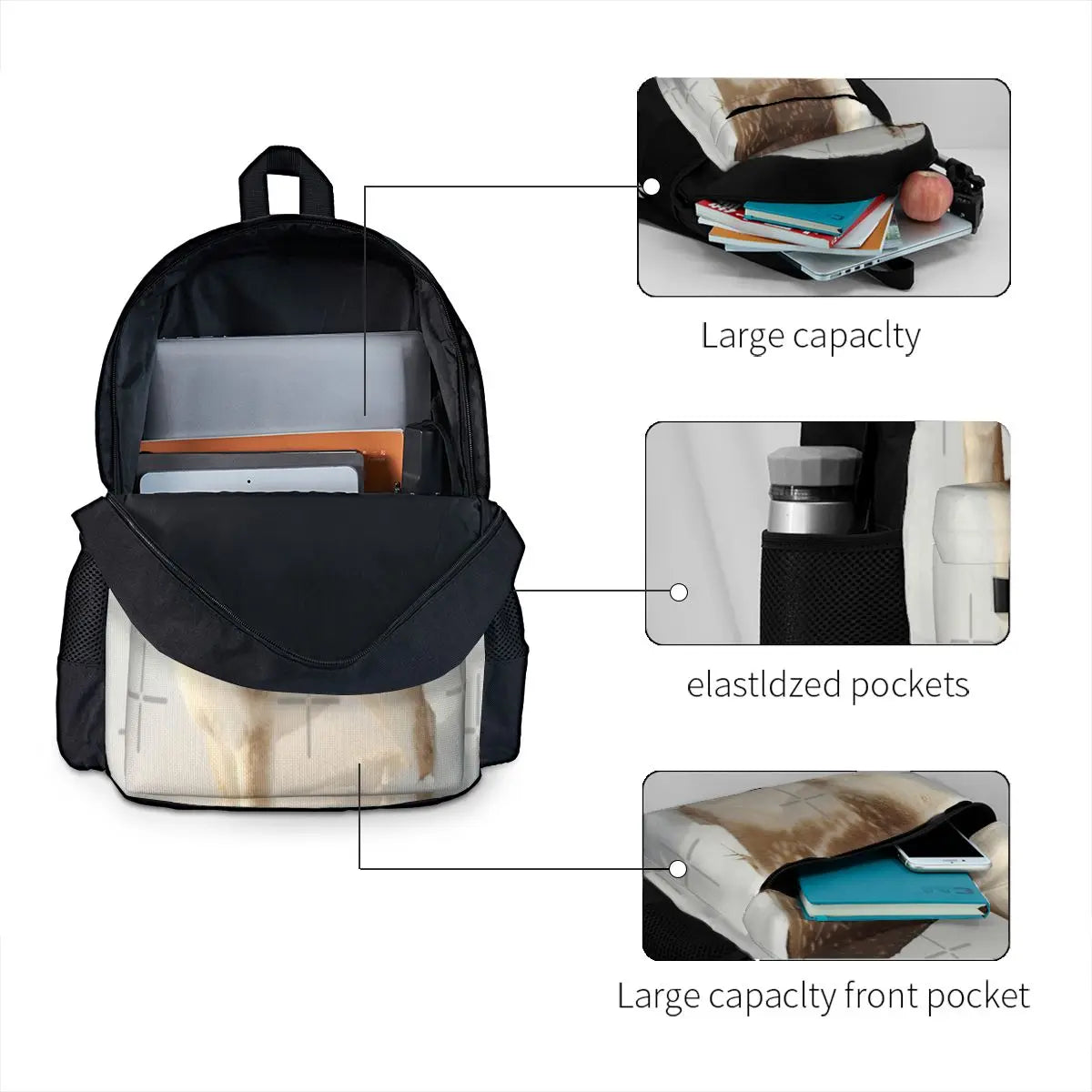 Winter's Beauty Backpacks for Men and Women