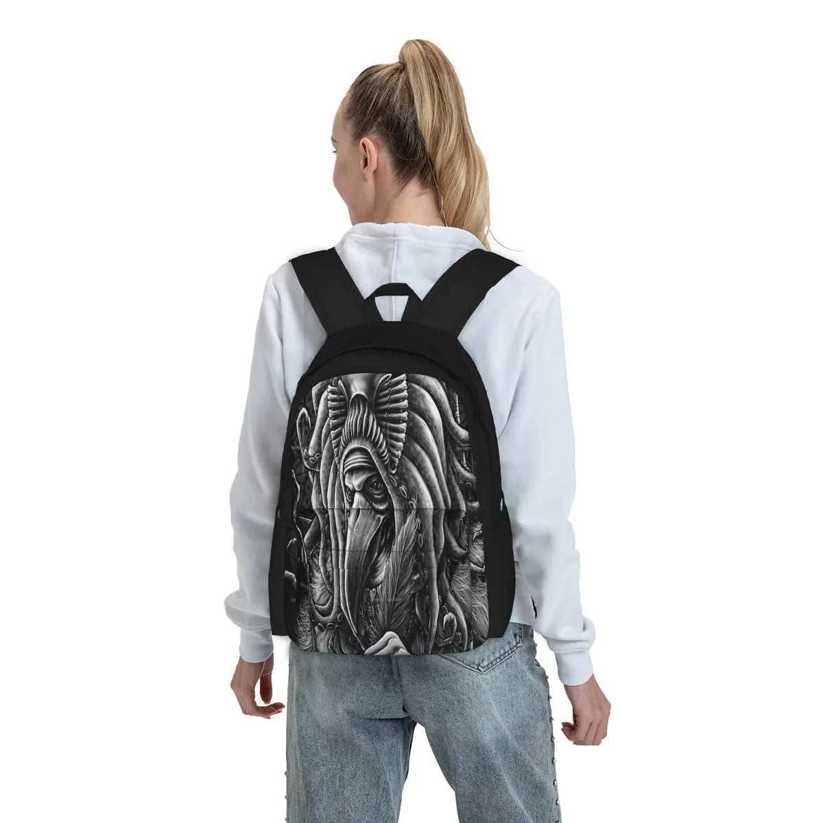 Winya No 51 Backpacks Men's and Women's Handbag School Backpacks