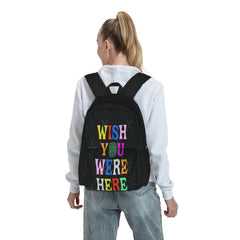Wish You Were Here Backpacks Men's Backpacks Bags For Women