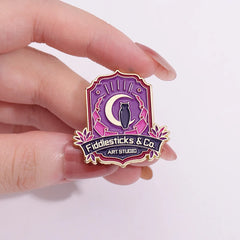 Witch Magic Enamel Pin Custom Halloween Ornament