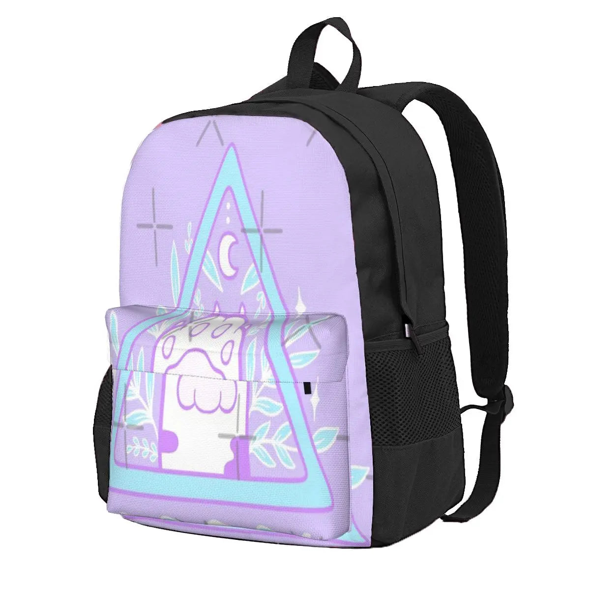 Witchy Cat Paw 01 Nikury Backpacks Men's Backpacks Bags For Women