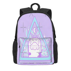 Witchy Cat Paw 01 Nikury Backpacks Men's Backpacks Bags For Women