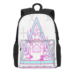 Witchy Cat Paw 02 Nikury Backpacks Retro Male School Bag