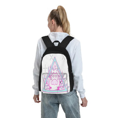 Witchy Cat Paw 02 Nikury Backpacks Retro Male School Bag
