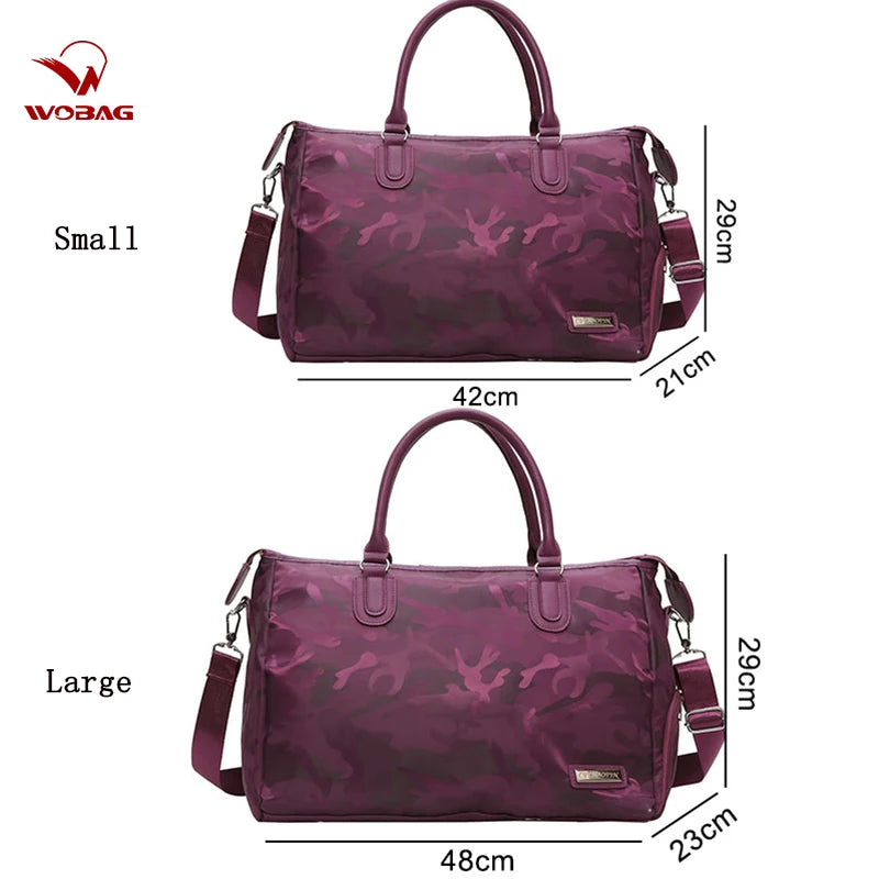 Wobag Short-distance Travel Bag Oxford Waterproof Large Capacity