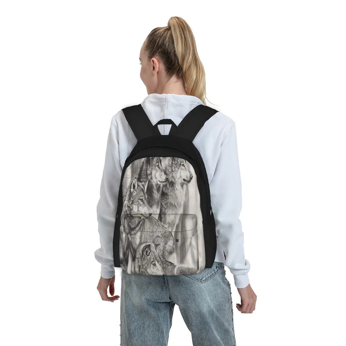 Wolf Pack 1 Backpacks Men's and Women's Bags
