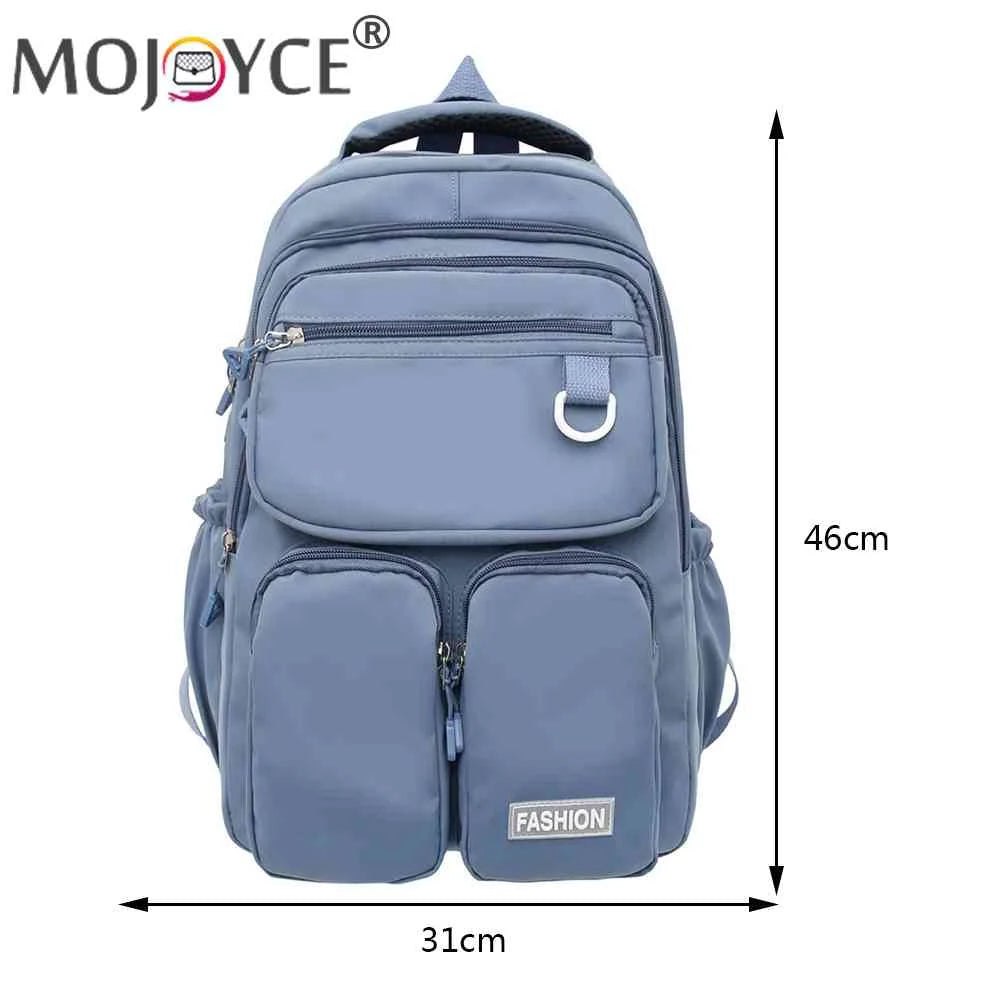 Large Capacity Waterproof Nylon Backpack for Teenage Girls Boys
