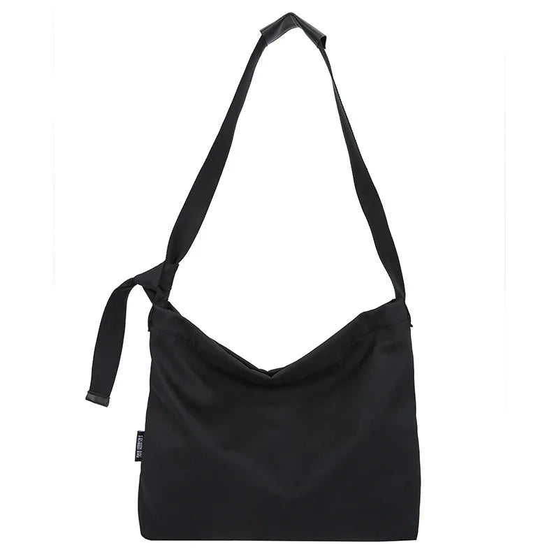 Nylon Tote Bag Crossbody Shoulder High Capacity Travel Handbag