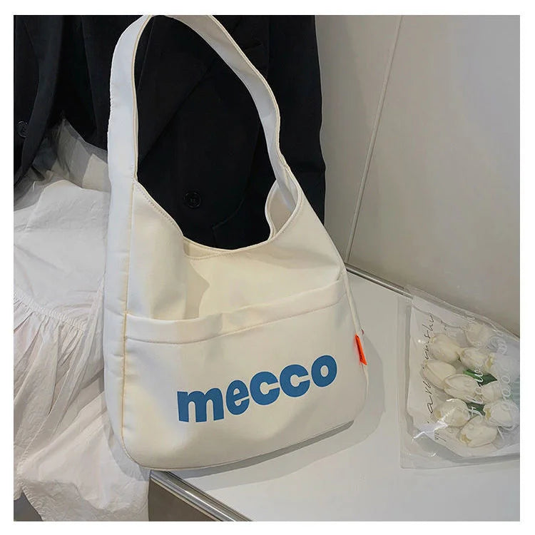 Women's Large Capacity Shoulder Bag Letter Tote Bags