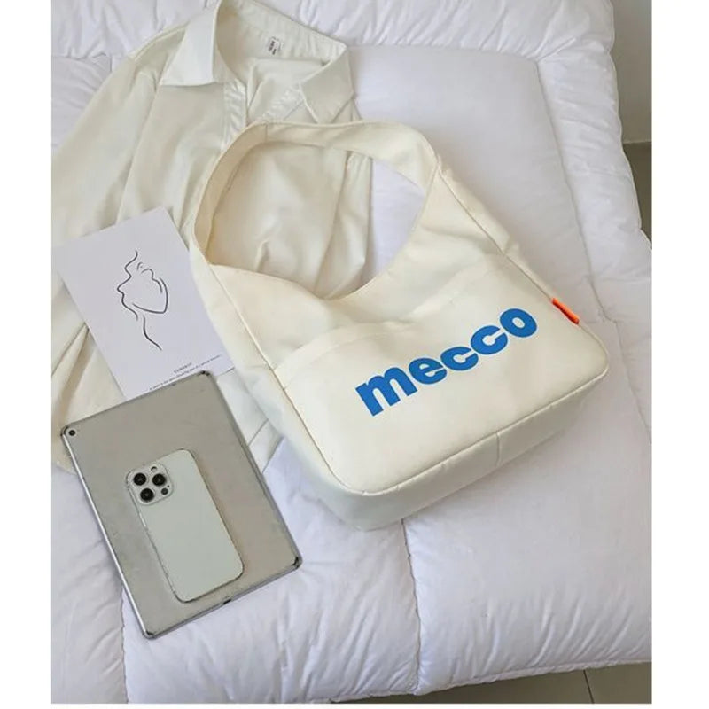 Women's Large Capacity Shoulder Bag Letter Tote Bags
