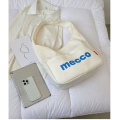 Women's Large Capacity Shoulder Bag Letter Tote Bags