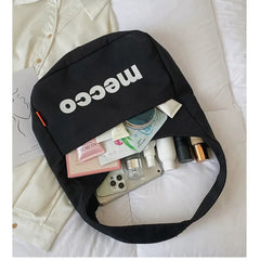 Women's Large Capacity Shoulder Bag Letter Tote Bags