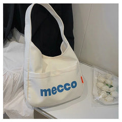 Women's Large Capacity Shoulder Bag Letter Tote Bags