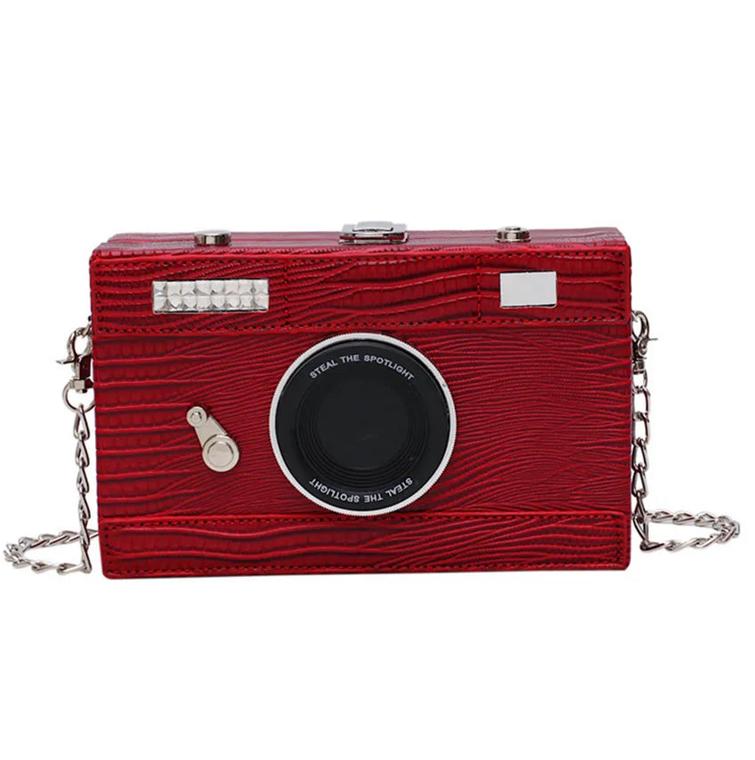 Camera Shape Ladies Bag Crossbody Purse