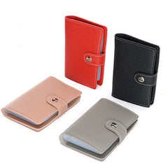 Lychee Driver's Leather Card Wallet - Multi-function