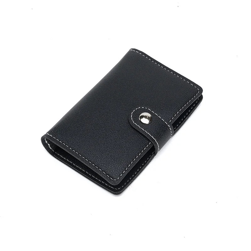 Lychee Driver's Leather Card Wallet - Multi-function