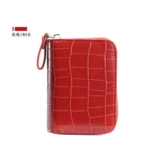 Stone Pattern Card Wallet for Women