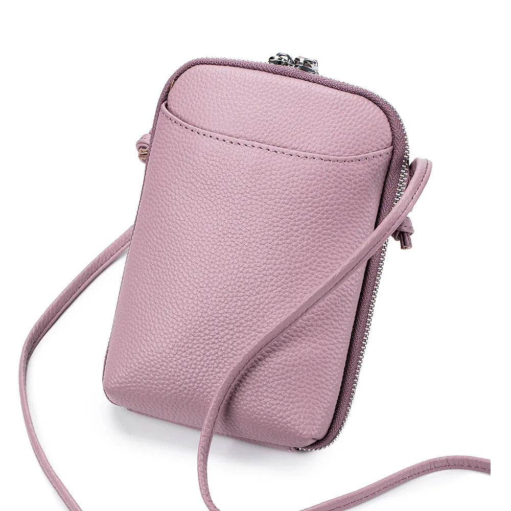 Mini Crossbody Bag Women's Leather Travel Shoulder Bag