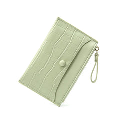 Women Coin Bag Female Purse Money Clip Clutch Wallet Short Leather
