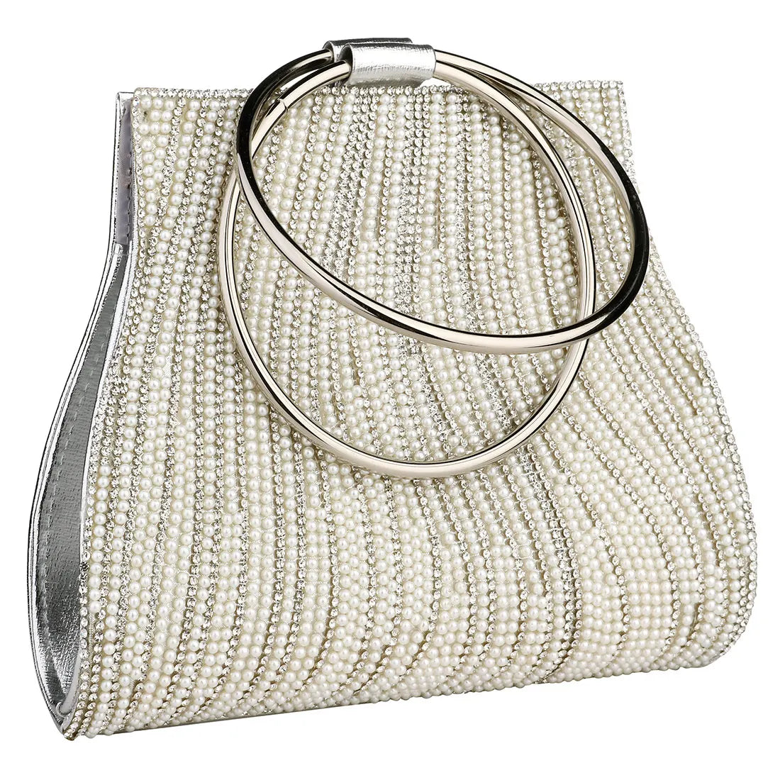 Diamond Rhinestone Clutch Crystal Evening Bag Wedding Purse Party Banquet