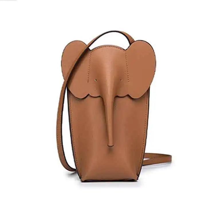 Pink Leather Crossbody Bag for Women
