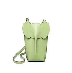 Pink Leather Crossbody Bag for Women