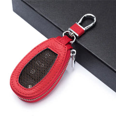 Key Wallet Car Key Holder Leather Housekeeper Multifunctional Zipper
