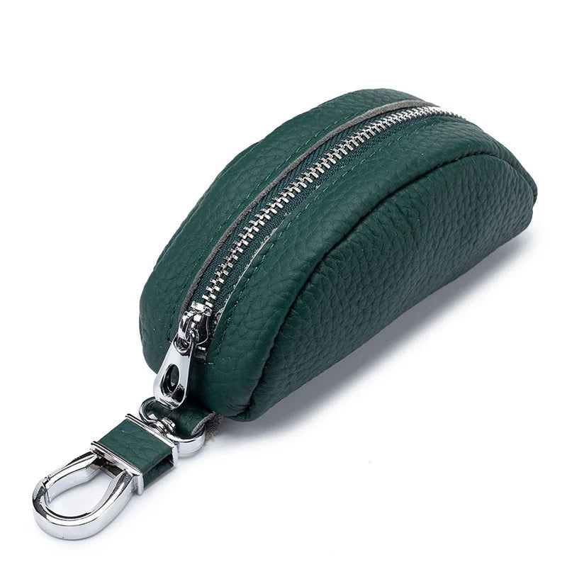 Leather Unisex Key Wallet Keys Organizer Smart Housekeeper