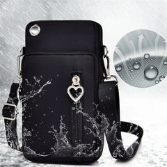 Mini Shoulder Bag Multi-Function Phone Bag Outdoor Earphone Pouch